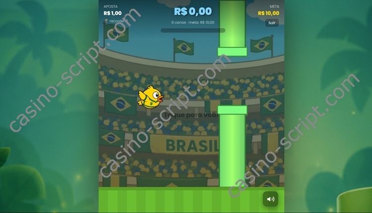Flappy Bird Casino Game Script Source Code