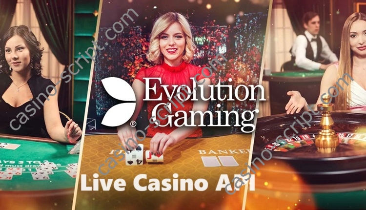 evolution live casino production api