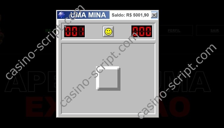 One Mine Casino Game Script With Admin Panel